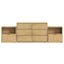 6 Drawer Chest of Drawers Lowboy Dresser Storage Cabinet Bedroom Oak