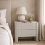 Bedside Table - Light Grey