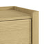 Natural Oak 6-Drawer Dresser - Modern Scandinavian Lowboy Chest