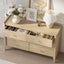 Natural Oak 6 Drawer Lowboy Dresser & 2 Bedside Tables Bedroom Storage Set