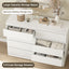 White 8 Chest of Drawer Lowboy Dresser Bedroom Wardrobe White