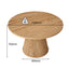 Byron Fluted Round Coffee Table & 4-Seater Dining Table Combo Set