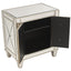 Bently Mirrored Bedside Table. Last one, floor stock left, half price.  showroom sample is available