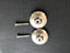 Antiqued Champagne Metal Drawer Knob Set of 2