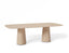 P.O.V. Table 464 Rectangle (Heavily Rounded Corners) - European Oak - By TON