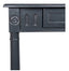 Norfolk Console Black with 1 Dr & shelf (Flatpacked), The spacious drawer lets you discreetly store essentials like keys , keeping your e