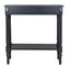 Norfolk Console Black with 1 Dr & shelf (Flatpacked), The spacious drawer lets you discreetly store essentials like keys , keeping your e