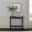 Norfolk Console Black with 1 Dr & shelf (Flatpacked), The spacious drawer lets you discreetly store essentials like keys , keeping your e