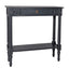 Norfolk Console Black with 1 Dr & shelf (Flatpacked), The spacious drawer lets you discreetly store essentials like keys , keeping your e