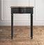Norfolk Console Black with Natural top 80 (Flatpacked), Great for an entryway in a small home or apartment