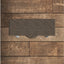 Norfolk Console Black with Natural top 80 (Flatpacked), Great for an entryway in a small home or apartment