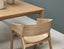 Lasu Dining Table - Natural Oak - 200cm X 100cm - by TON