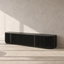 1.75m TV Entertainment Unit - Black Stain