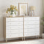 Adriana 10 Drawers Chest of Drawers Tallboy Dressers | Scandinavian Style Chest for Elegant Storage