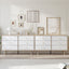 Adriana 12 Chest of Drawers Dresser | Lowboy Storage Cabinet in Scandinavian Style for Modern Living