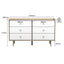 Adriana 6 Chest of Drawers Dresser and 2 Bedside Tables Bedroom Bundle