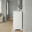CABOT 5-Drawer Tallboy - White Chest of Drawers Coastal Bedroom Storage Cabinet