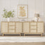 Ballina Buffet Sideboard Set of 2 Storage Cabinet Cupboard Cabinet for Kitchen Storage