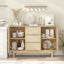 Ballina Buffet Sideboard Set of 2 Storage Cabinet Cupboard Cabinet for Kitchen Storage