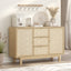 Ballina Buffet Sideboard Set of 2 Storage Cabinet Cupboard Cabinet for Kitchen Storage