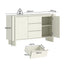 AMBER Large Buffet Sideboard 150cm Cupboard Cabinet Set of 2 | Spacious and Stylish Storage Solution