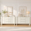 AMBER Large Buffet Sideboard 150cm Cupboard Cabinet Set of 2 | Spacious and Stylish Storage Solution