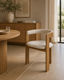 Natural Dining Armchair - Califonia Beige (Set of 2)