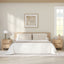 BYRON Bedside Table with 2 Drawers for Bedroom Living Room