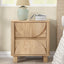 BYRON Bedside Table with 2 Drawers for Bedroom Living Room