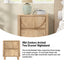 BYRON Bedside Table with 2 Drawers for Bedroom Living Room