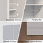 Noosa 3 Door 2 Drawer Wardrobe Set of 2