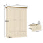 Hannah Wardrobe French Provincia l 3 Door 3 Drawer Wardrobe