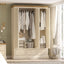 Hannah Wardrobe French Provincia l 3 Door 3 Drawer Wardrobe