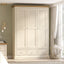 Hannah Wardrobe French Provincia l 3 Door 3 Drawer Wardrobe