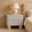Bedside Table - Warm Grey