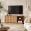 ATMA TV Entertainment Unit with Storage TV Cabinet with Open Shelves 150CM