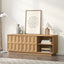 ATMA TV Entertainment Unit with Storage TV Cabinet with Open Shelves 150CM