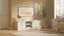 Cranfield Pearl White TV Entertainment Unit - 4 Door Scandi Cabinet