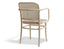 811 Hoffmann Armchair - Cane Seat - Cane Backrest - by TON