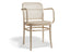 811 Hoffmann Armchair - Natural - Cane Seat - Cane Backrest - by TON