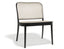 811 Lounge Chair - Cane Seat - Cane Backrest - by TON