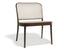811 Lounge Chair - Cane Seat - Cane Backrest - by TON