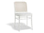 811 Hoffmann Chair - Upholstered Seat - Cane Backrest - by TON