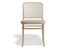 811 Hoffmann Chair - Natural - Cane Seat - Cane Backrest - by TON