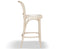 811 Hoffmann Counter Stool - Natural Wood Seat - Cane Backrest - by TON