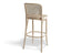 811 Hoffmann Stool - Natural Wood Seat - Cane Backrest - by TON