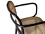 811 Hoffmann Armchair - Black Stain - Cane Seat - Cane Backrest - by TON