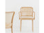 822 Armchair - Upholstered Seat - by TON