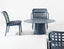 822 Lounge Chair - Upholstered Seat - by TON