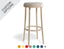 822 High Barstool 80cm - Upholstered Seat - by TON